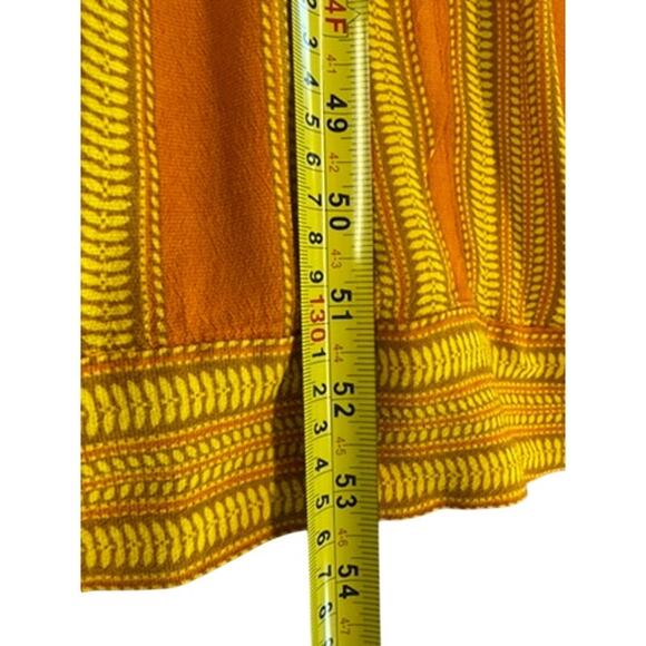 "A LOVE'S A" Tie Strap Tier Sundress SZ M Babydoll Boho Summer Fairy Core Flowy - Picture 6 of 16